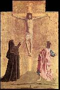Piero della Francesca Polyptych of the Misericordia: Crucifixion Sweden oil painting artist